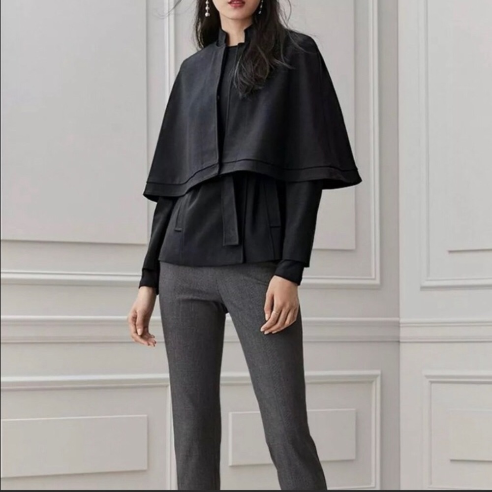 ❗️NWT❗️Halogen Belted Cape Jacket